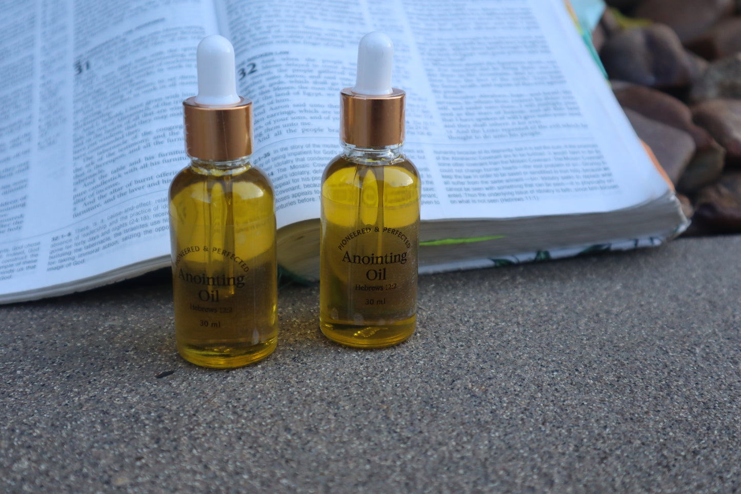 Exodus 30 Biblical Anointing Oil – Prayer, Healing & Spiritual Warfare
