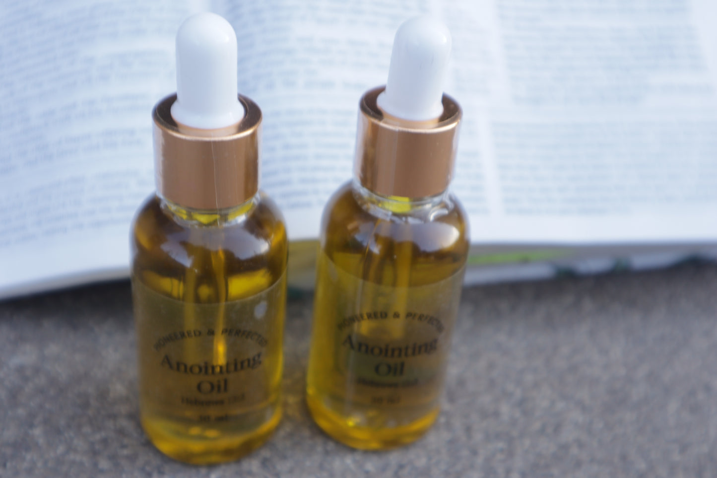 Exodus 30 Biblical Anointing Oil – Prayer, Healing & Spiritual Warfare